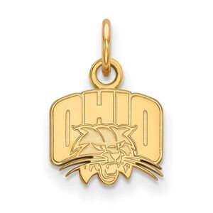 10k Yellow Gold Ohio U. XS (Tiny) Logo Charm or Pendant